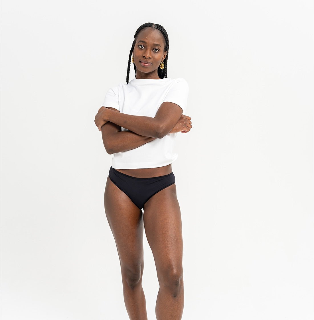 culotte noir face fempo