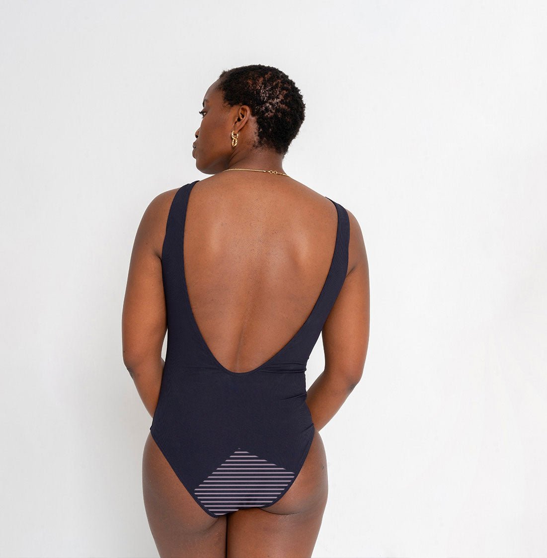 Maillot de Bain 1 Pièce Uni Flux Léger