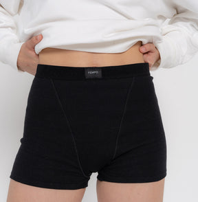 Pack 7 Boxers Noir Flux Power ++